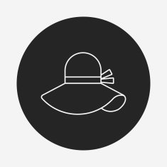 hat line icon N14