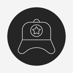 hat line icon N18