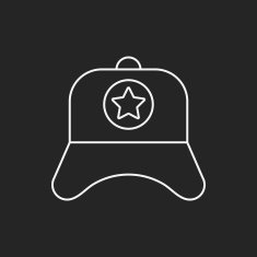 hat line icon N19