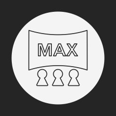 cinema screen icon N6