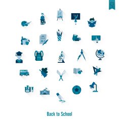 school and education icons N612