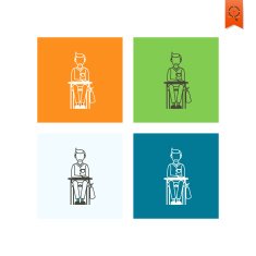 school and education icons N623
