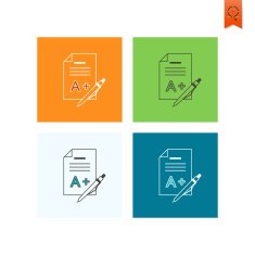 school and education icons N635