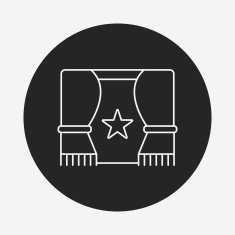 cinema screen icon N12