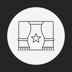 cinema screen icon N14