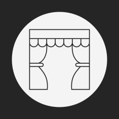 cinema screen icon N18