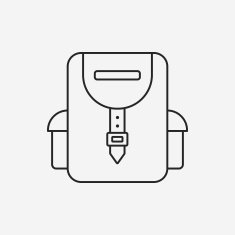 backpack line icon N32