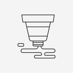 Pigment paint line icon N5