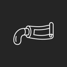 Pigment paint line icon N15