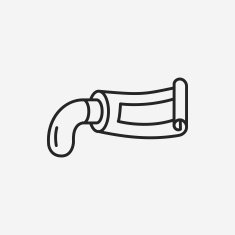 Pigment paint line icon N17