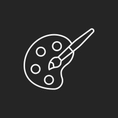 Palette line icon N15