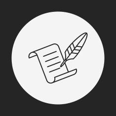 poetry line icon N2