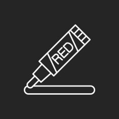 marker line icon N16