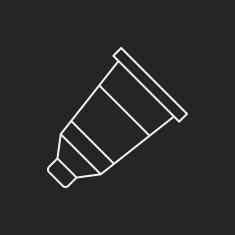 Pigment paint line icon N19