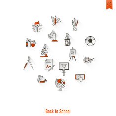 school and education icons N672