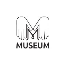 museum monogram with hands