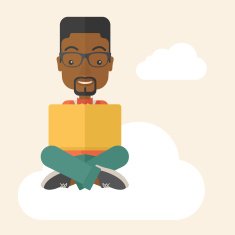 Black guy reading a book N3