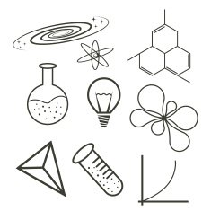 Science icons N8
