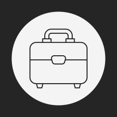 briefcase line icon N3