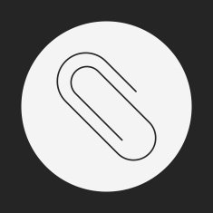 Binder Clip line icon N8