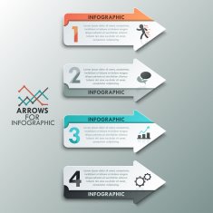 Modern infographics options banner N98