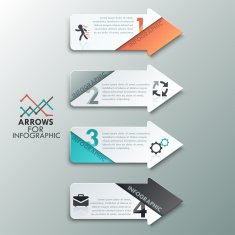 Modern infographics options banner N99