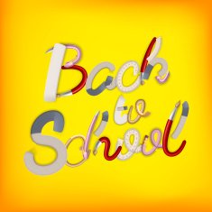 Back to School background EPS 10 N37