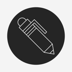 pen line icon N28