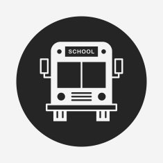 School Bus Icon N13