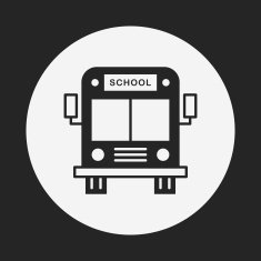 School Bus Icon N15