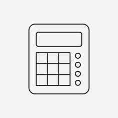 calculator line icon N29