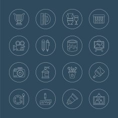 art line icon set N3