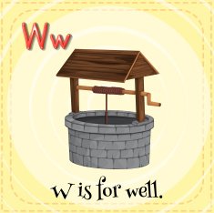 Letter W N19