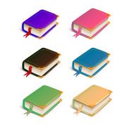Old Book vector illustration