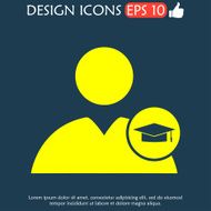 User icon Graduation cap N3