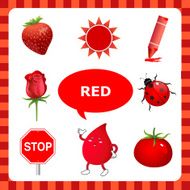 Learning Red color N2