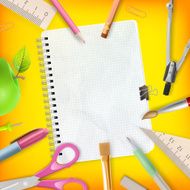 Back to school concept EPS 10