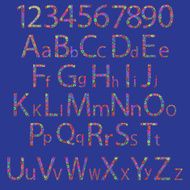 Alphabet and numbers N2
