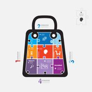 infographic - abstract Design Minimal style template business banners education template