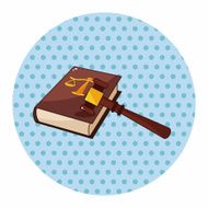 law book theme elements N6