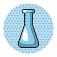 Test tubes and beakers theme elements N17