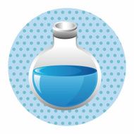 Test tubes and beakers theme elements N18