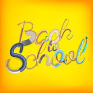 Back to School background EPS 10 N38