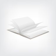 Book illustration stylish concept