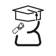 Graduation ceremony icon