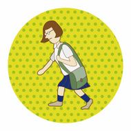 student cartoon theme elements N152