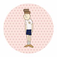 student cartoon theme elements N153