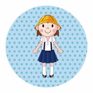 student cartoon theme elements vector eps N65