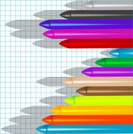 background with crayons3