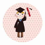 student cartoon theme elements vector eps N73